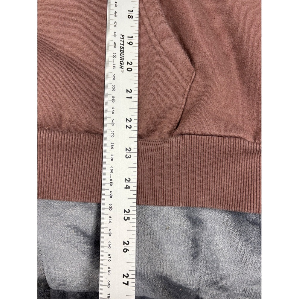 Juicy Couture Forever 21 Brown Rhinestone Hoodie Pullover Y2K Size S 5483‎ - Picture 5 of 7